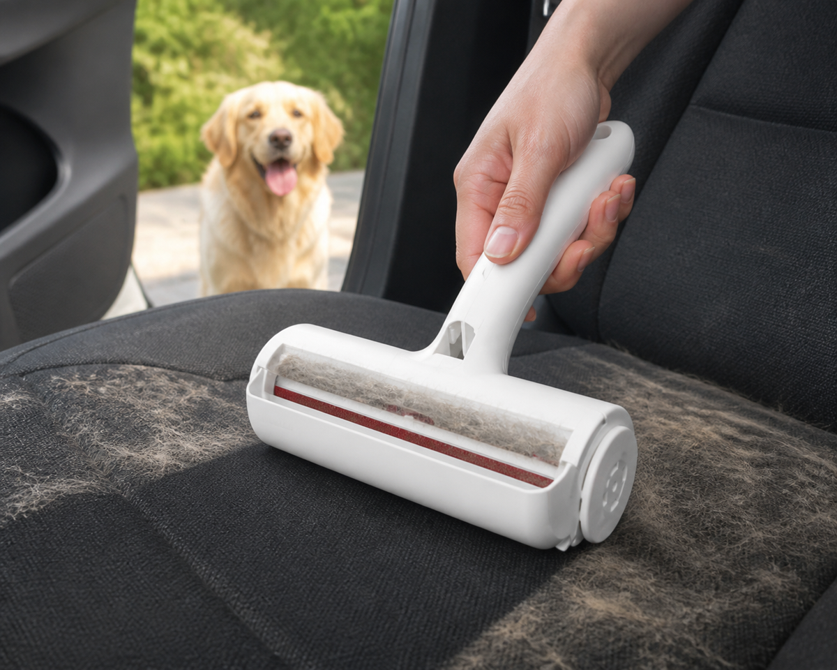 Reusable pet-hair removal tool