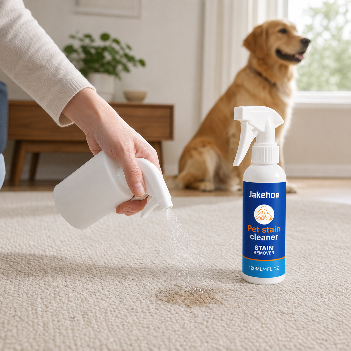 Enzymatic stain-and-odor concentrate