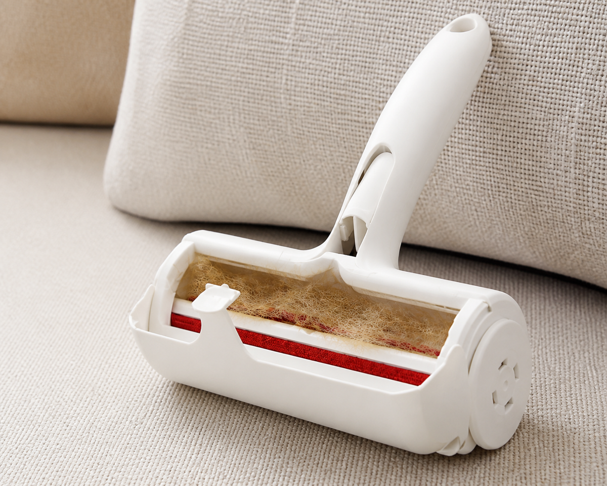 Reusable pet-hair removal tool